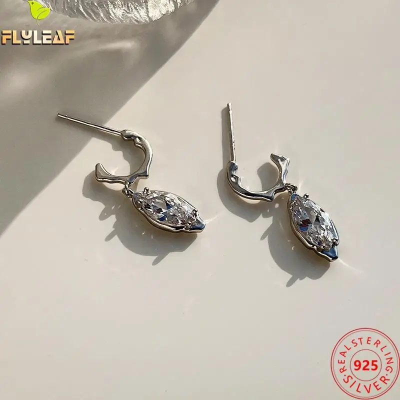 Женские серьги-подвески из серебра 925 пробы 
Женские серьги-подвески из серебра 925 пробы