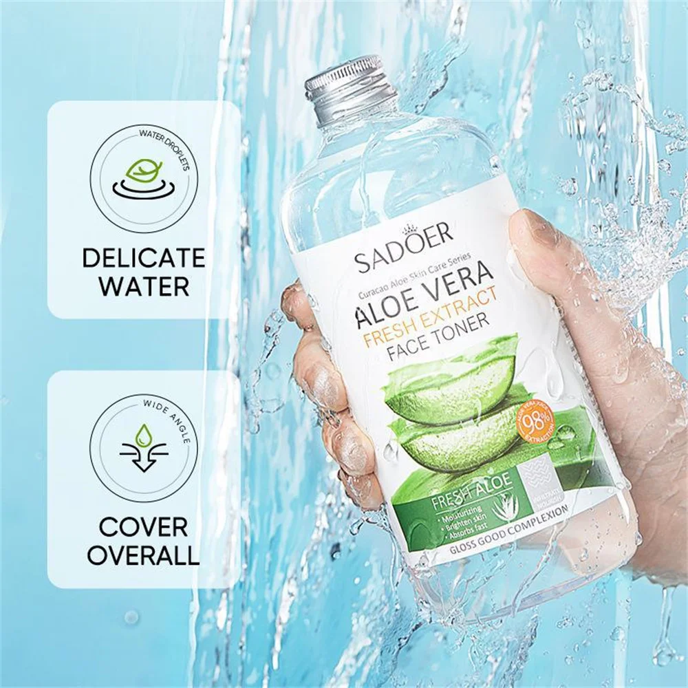 Aloe Vera Toner Moisturizes Hydrating and Shrinks Pores Brighten Tighten Repair Soothe Soften Improve Skin Tone Moist Delicate
Aloe Vera Toner Moisturizes Hydrating and Shrinks Pores Brighten Tighten Repair Soothe Soften Improve Skin Tone Moist Delicate