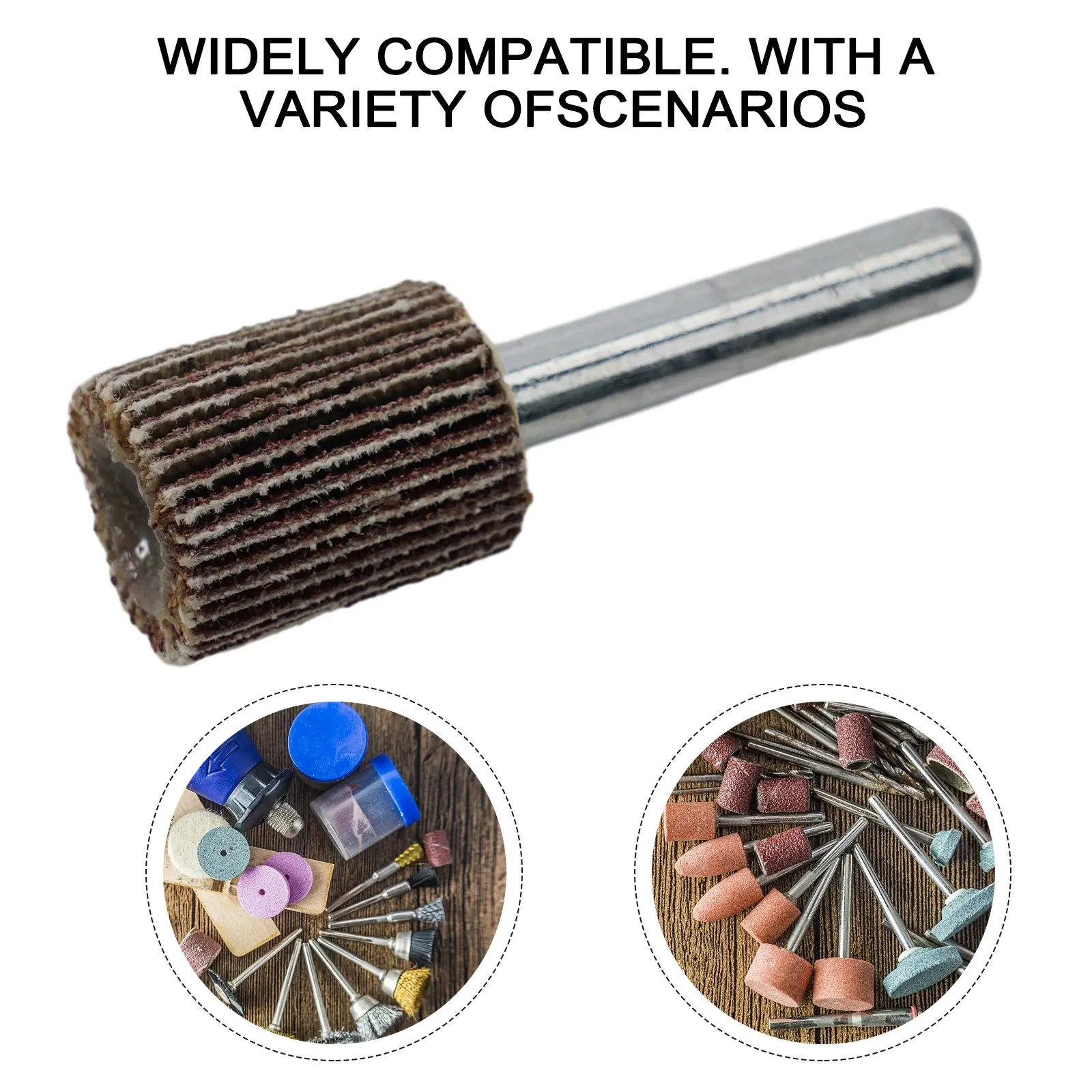 Low Noise Flap Wheel Disc 80# Grit Good Heat Good Self-sharpening High Flexibility High Grinding Efficiency 30mm 40mm
Low Noise Flap Wheel Disc 80# Grit Good Heat Good Self-sharpening High Flexibility High Grinding Efficiency 30mm 40mm