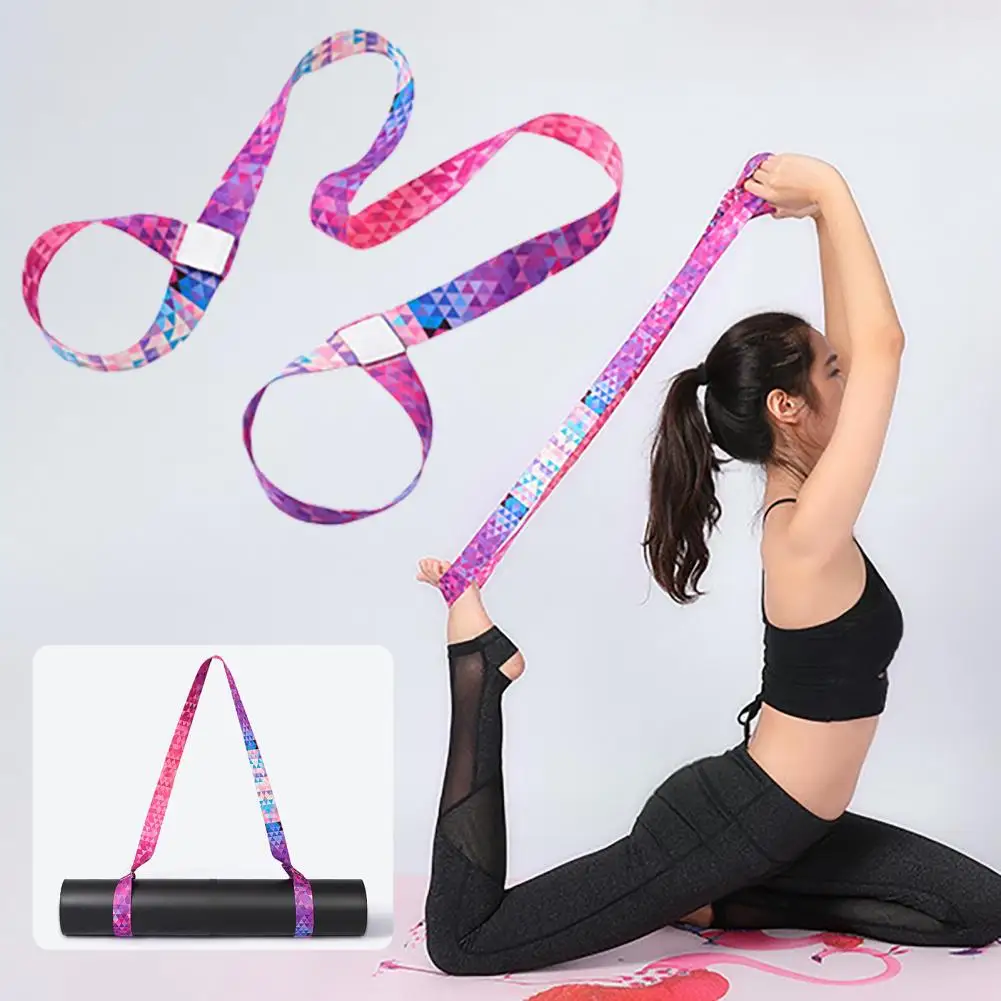 Adjustable Digital Print Thicker Yoga Stretch Band Strong Load-bearing High Density Yoga Mat Sling Strap Fitness Accessories
Adjustable Digital Print Thicker Yoga Stretch Band Strong Load-bearing High Density Yoga Mat Sling Strap Fitness Accessories