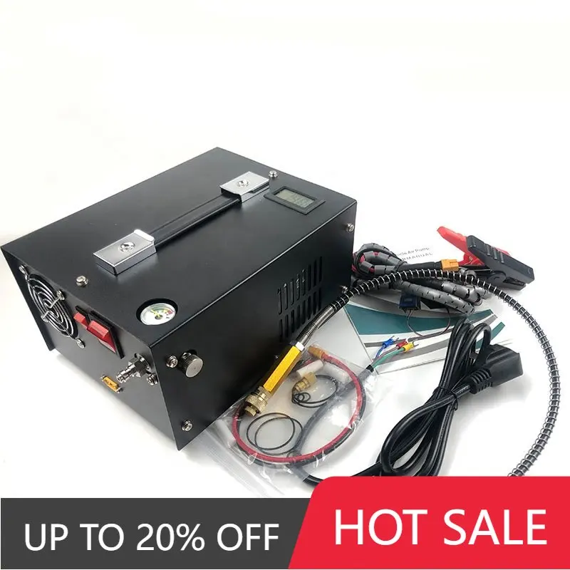portable mini pcp air compressor 110v 220v 4500PSI High Pressure 12v dc mini airpump
portable mini pcp air compressor 110v 220v 4500PSI High Pressure 12v dc mini airpump