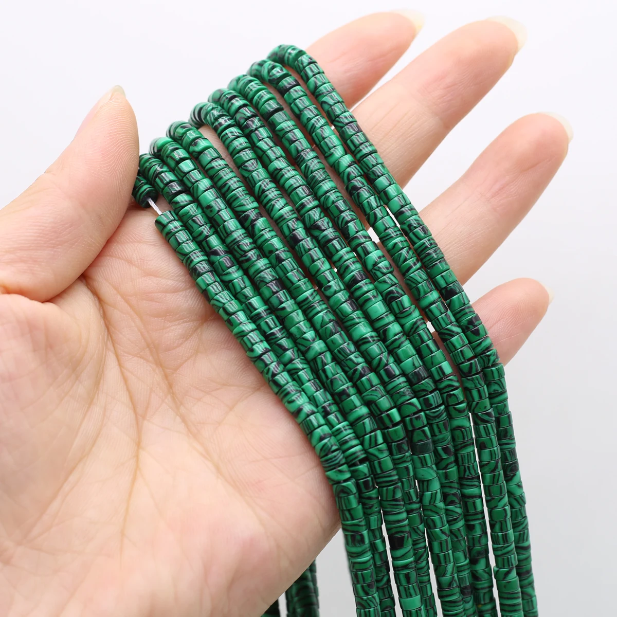 Natural Malachite Cylindrical Crystal Agate Gemstone Beaded Accessories for Jewelry Making Diy Necklaces Bracelets Gifts
Natural Malachite Cylindrical Crystal Agate Gemstone Beaded Accessories for Jewelry Making Diy Necklaces Bracelets Gifts
