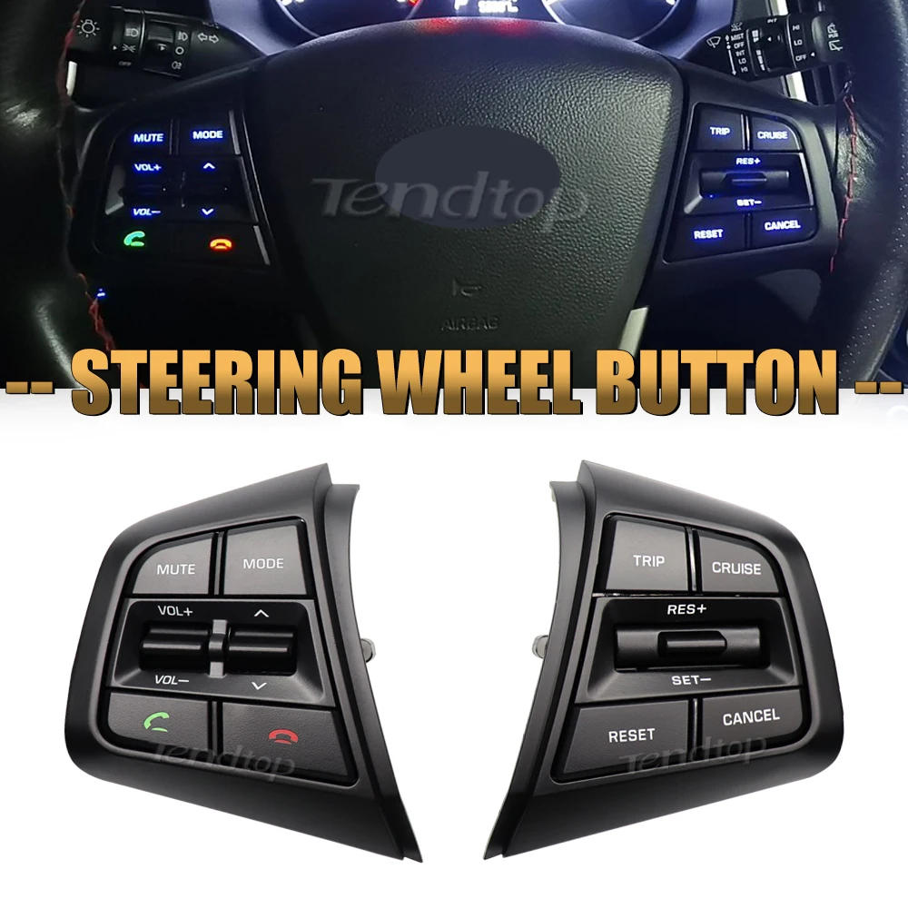 Multifunction Steering Wheel Button For Hyundai creta ix25 1.6L Cruise Control Buttons Left Right Side Button Switch Car Styling
Multifunction Steering Wheel Button For Hyundai creta ix25 1.6L Cruise Control Buttons Left Right Side Button Switch Car Styling