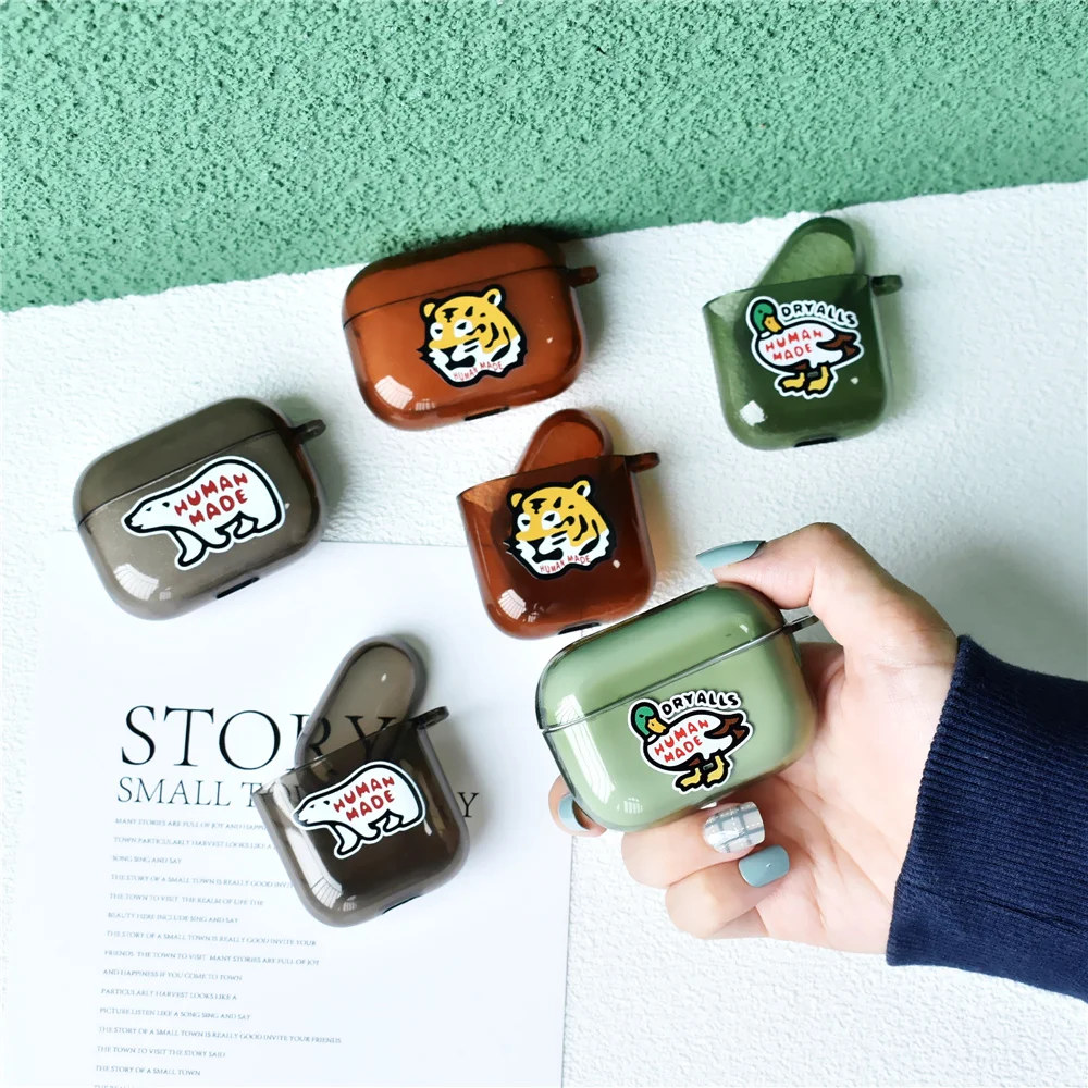 Japan Human Made Wireless Bluetooth Headset Case For Apple Airpods Pro 3 2021 air pods 1 2 Pro2nd Silicone Earphone Cover
Japan Human Made Wireless Bluetooth Headset Case For Apple Airpods Pro 3 2021 air pods 1 2 Pro2nd Silicone Earphone Cover