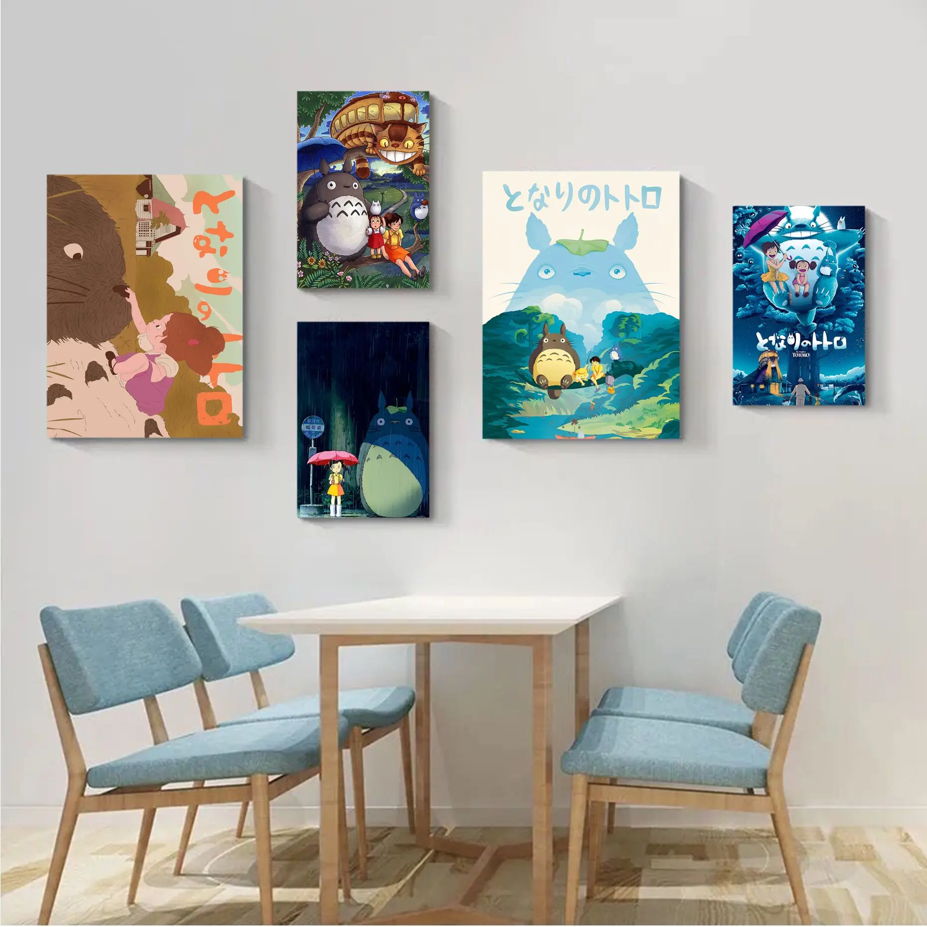 Hayao Miyazaki Anime Movie Totoro Anime Posters Sticky Decoracion Painting Wall Art White Kraft Paper Home Decor
Hayao Miyazaki Anime Movie Totoro Anime Posters Sticky Decoracion Painting Wall Art White Kraft Paper Home Decor