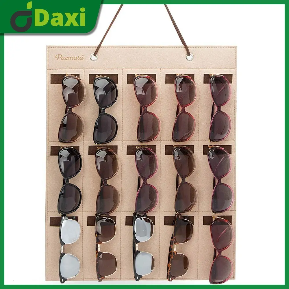 15 Grids Hanging Bag Jewelry Storage Sunglasses Storage Box Wall Hanging New Storage Bag Tourism Supplies High Quality Felt 2023
15 Grids Hanging Bag Jewelry Storage Sunglasses Storage Box Wall Hanging New Storage Bag Tourism Supplies High Quality Felt 2023