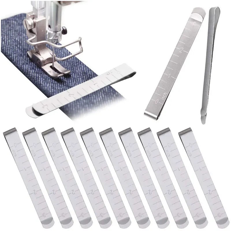 1/3/5Pcs Metal Sewing Crimping Clip Stainless Steel Sewing Clips For DIY Clothing Stitching Pinning Marking Quilting Ruler Tool
1/3/5Pcs Metal Sewing Crimping Clip Stainless Steel Sewing Clips For DIY Clothing Stitching Pinning Marking Quilting Ruler Tool