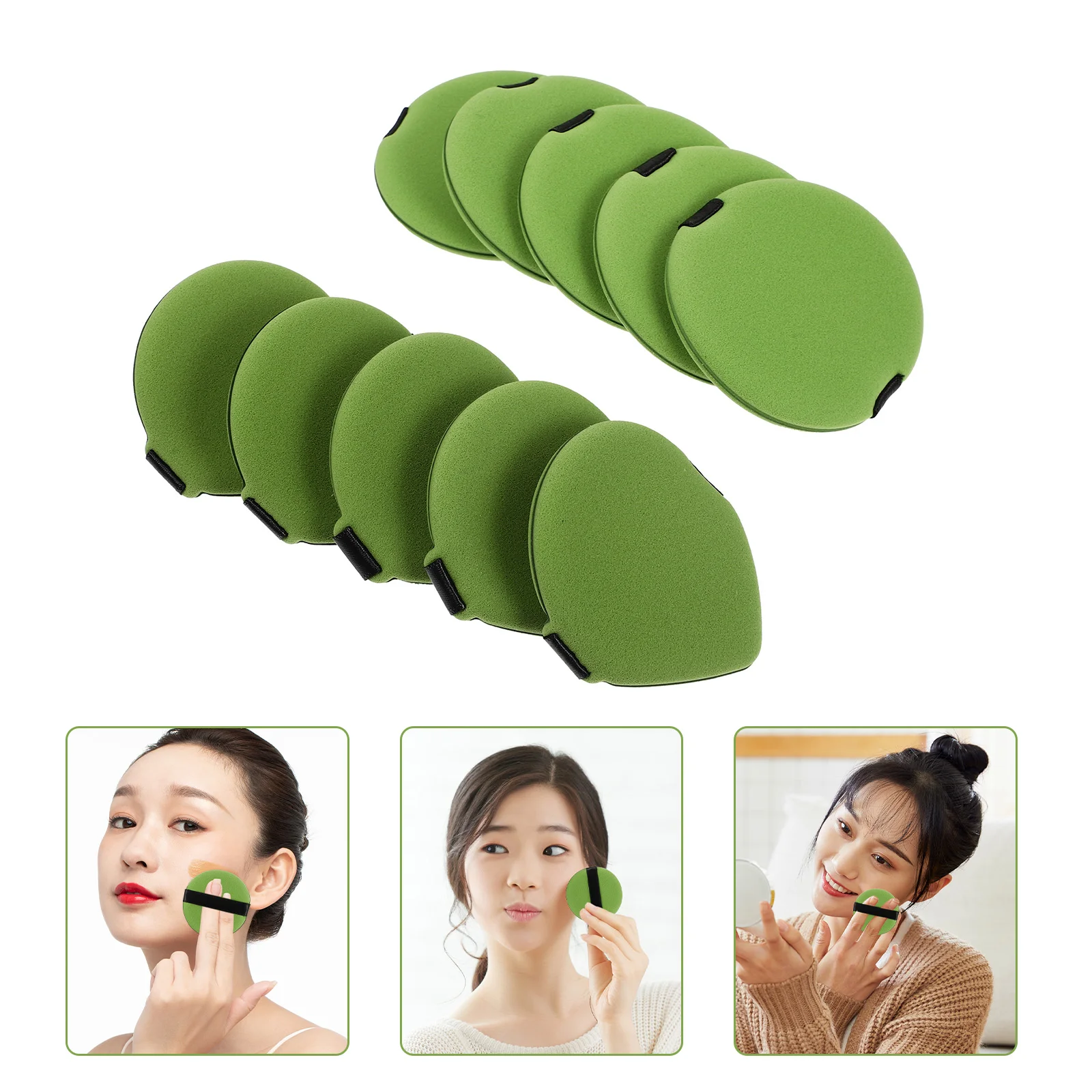 10 шт., квадратные спонжи для макияжа лица
10 шт., квадратные спонжи для макияжа лица