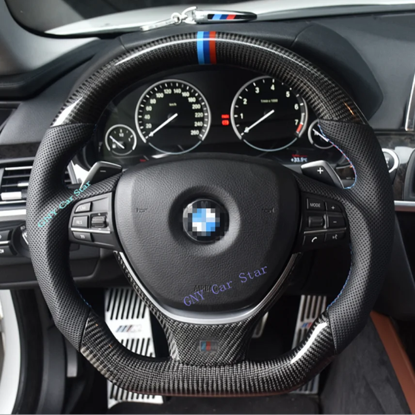 100% Real Carbon Fiber Car Steering Wheel For BMW F10 F10 M5 F07 F11 F18 BMW 5 Series
100% Real Carbon Fiber Car Steering Wheel For BMW F10 F10 M5 F07 F11 F18 BMW 5 Series