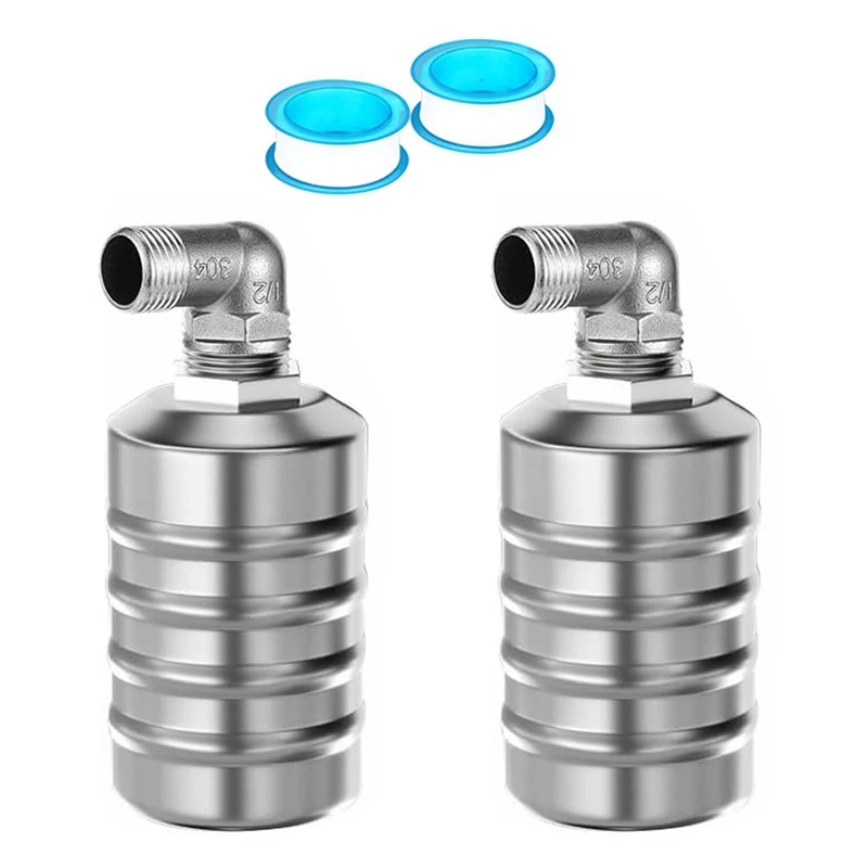 2 PCS Stainless Steel Mini Floating Ball Valve -1/2In Side Water Intake Save Place Easy Install
2 PCS Stainless Steel Mini Floating Ball Valve -1/2In Side Water Intake Save Place Easy Install