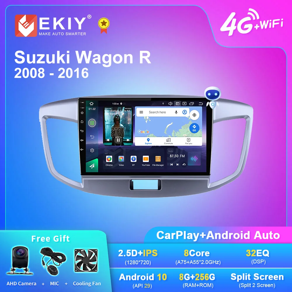 Автомагнитола EKIY Q7 Android 10 для Suzuki Wagon R 2008 - 2016 стерео Мультимедийный видеоплеер Авто Стерео GPS DSP Carplay 2din DVD
Автомагнитола EKIY Q7 Android 10 для Suzuki Wagon R 2008 - 2016 стерео Мультимедийный видеоплеер Авто Стерео GPS DSP Carplay 2din DVD