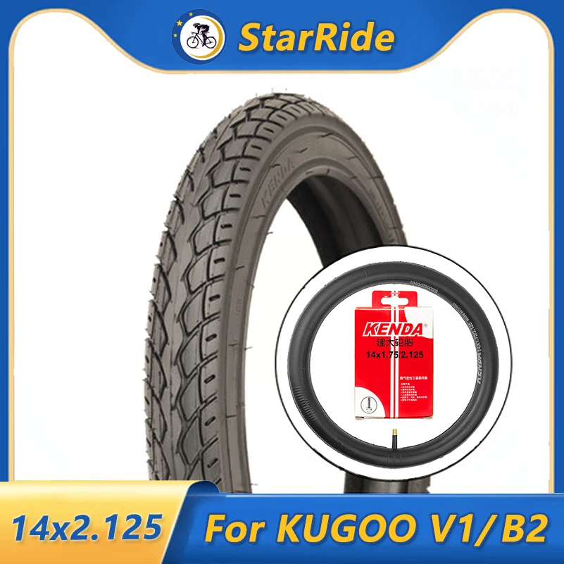 

14x2,125 (54-254) внутренняя и внешняя шины для KUGOO V1 B2 Запчасти для электрического велосипеда 14*2,125 переднее колесо 14 дюймов шины для электровелосипеда аксессуары