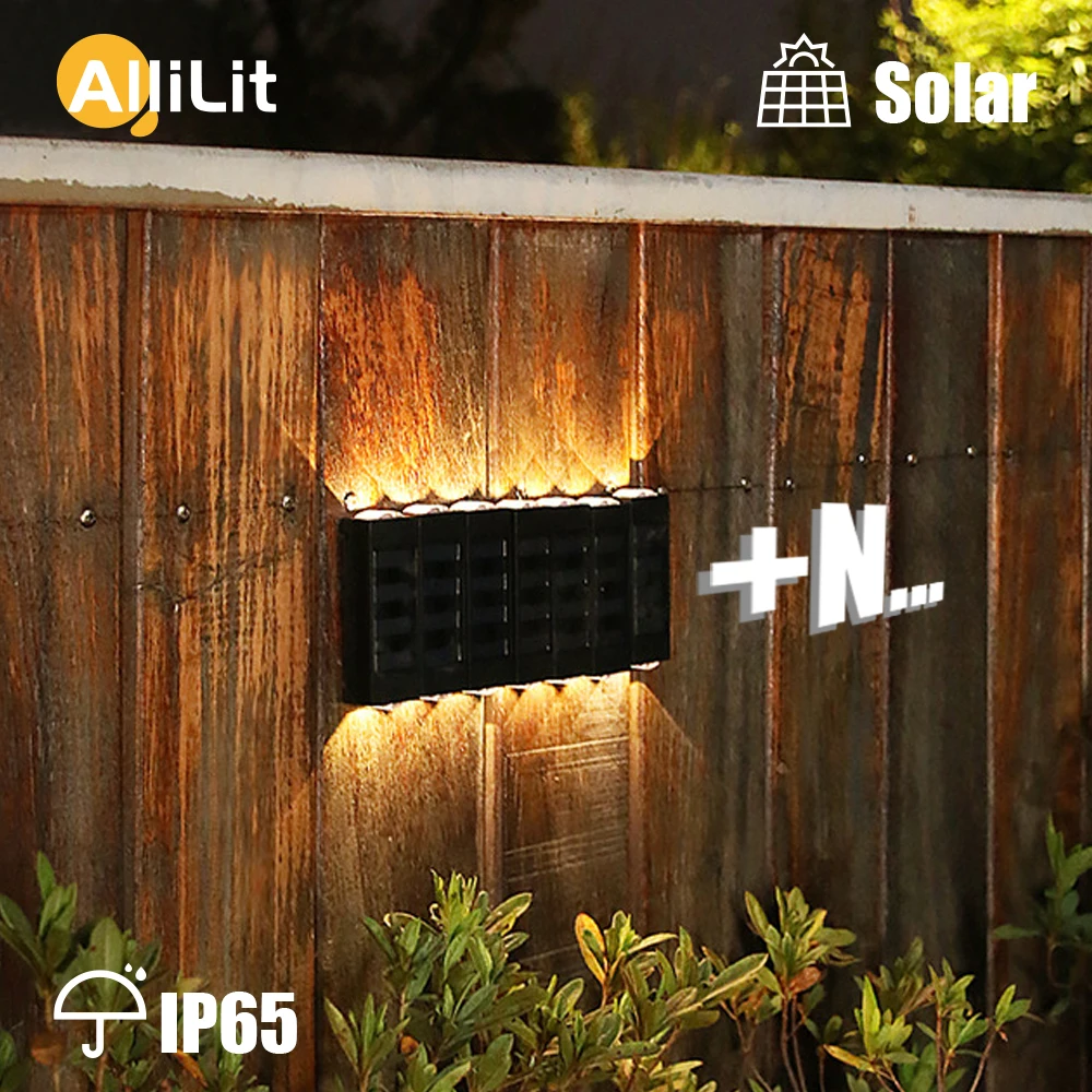 1~20PCs Unlimited stitching Smart Solar LED Outdoor Light IP 65Waterproof Garden Decor Lamps Street Wall Light Solar Lamp
1~20PCs Unlimited stitching Smart Solar LED Outdoor Light IP 65Waterproof Garden Decor Lamps Street Wall Light Solar Lamp