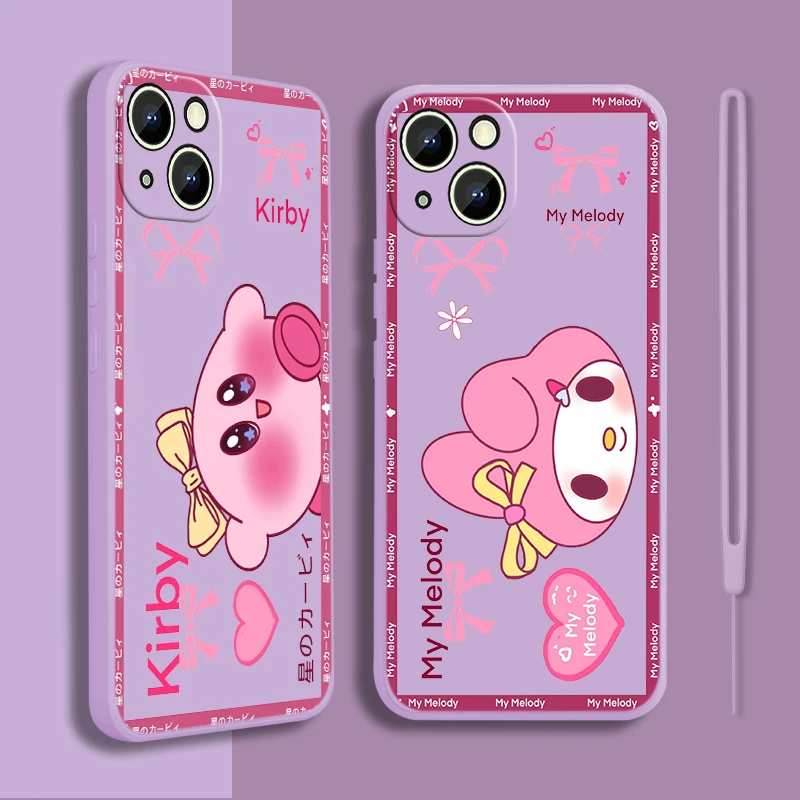 Sanrio Melody Cute Anime Case For Apple iPhone 14 13 12 Mini 11 Pro XS MAX XR X 8 7 6S Plus Liquid Rope Phone Cover Core Capa
Sanrio Melody Cute Anime Case For Apple iPhone 14 13 12 Mini 11 Pro XS MAX XR X 8 7 6S Plus Liquid Rope Phone Cover Core Capa