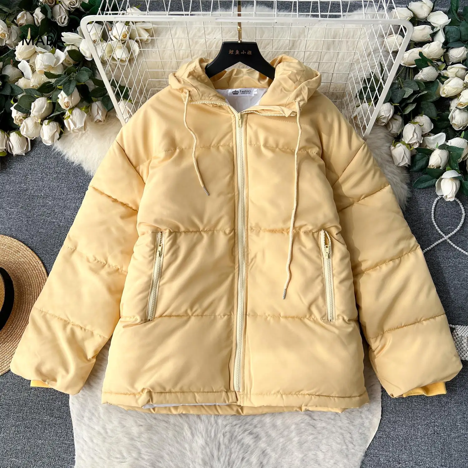 Christmas Women Parkas New Winter Hooded Long Sleeve Loose Casual Solid Warm Jacket Sweet Girl Cotton Coats Wadded Jackets 2023
Christmas Women Parkas New Winter Hooded Long Sleeve Loose Casual Solid Warm Jacket Sweet Girl Cotton Coats Wadded Jackets 2023