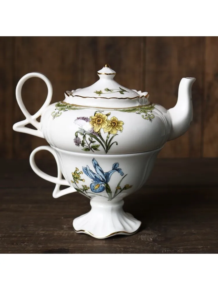 limited European edition high end pot one cup French elegant Narcissus Teapot Set
limited European edition high end pot one cup French elegant Narcissus Teapot Set