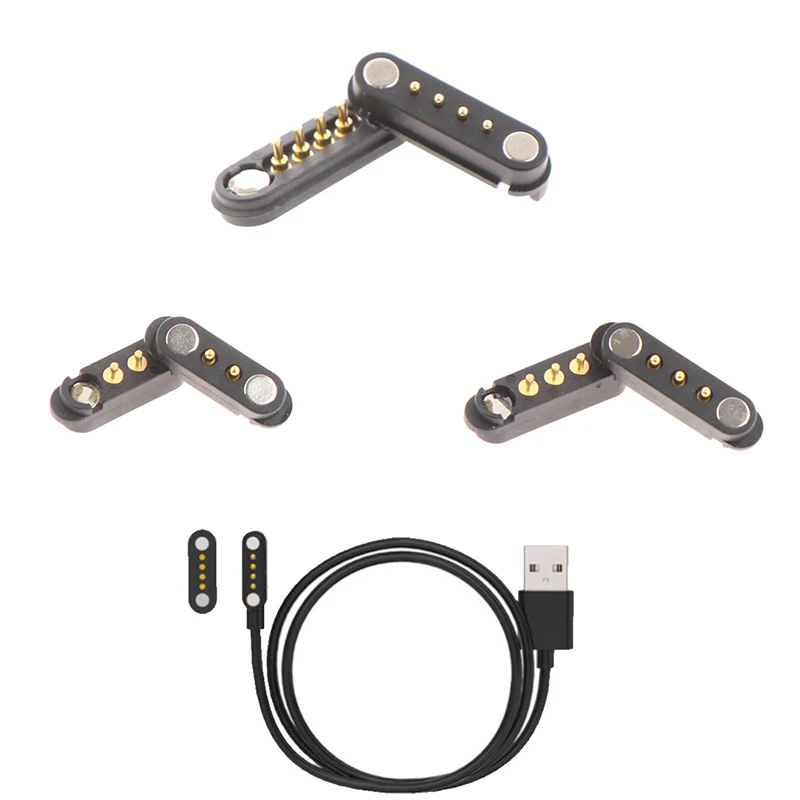 1Pair Magnetic Pogo Pin Connector 2P 3P 4P Pogopin 2.5mm Male Female Spring Loaded DC Power Socket
1Pair Magnetic Pogo Pin Connector 2P 3P 4P Pogopin 2.5mm Male Female Spring Loaded DC Power Socket