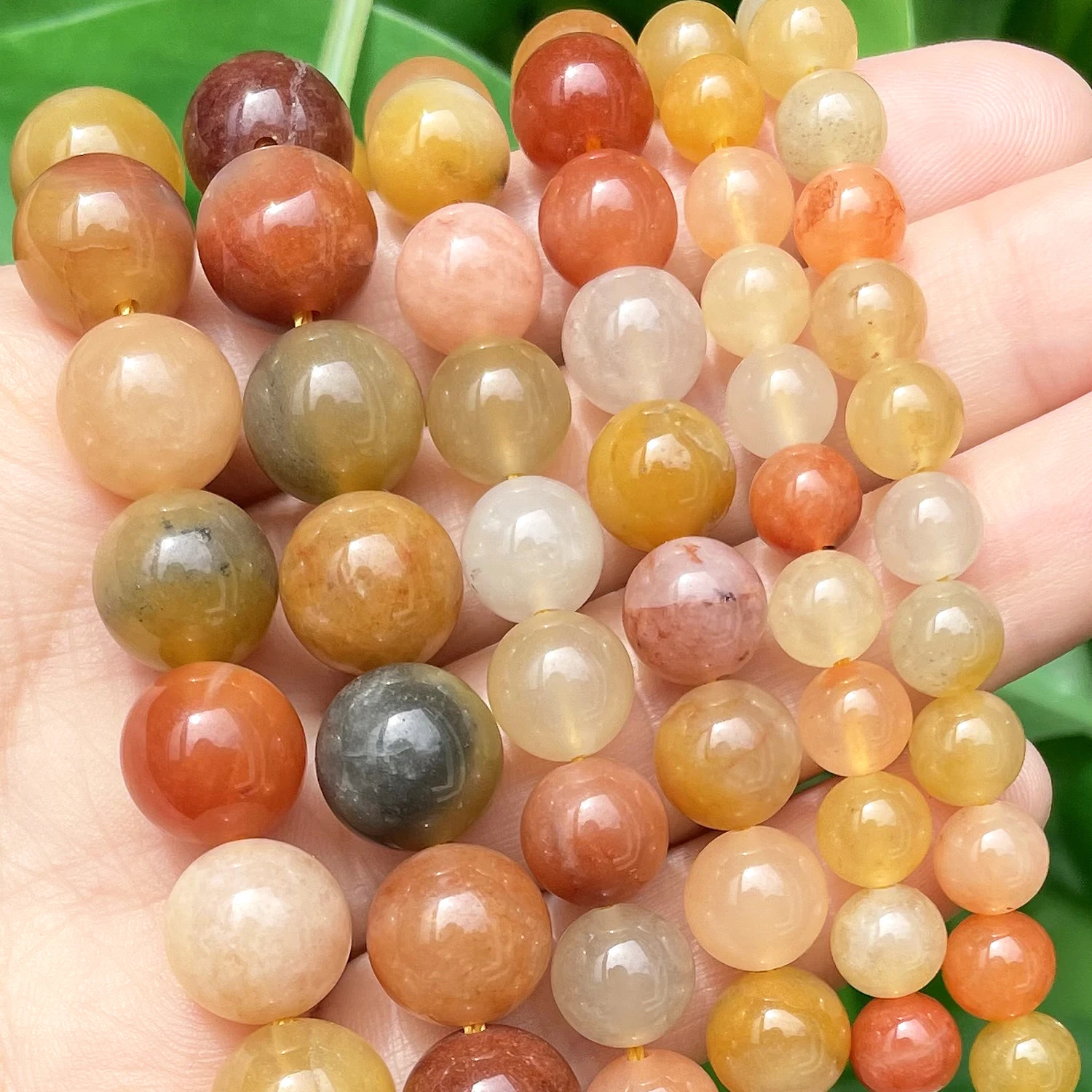 Natural Stone Orange Jades Loose Round Spacer Beads for Jewelry Making Beadwork DIY Bracelet Necklace Accessories 4 6 8 10mm
Natural Stone Orange Jades Loose Round Spacer Beads for Jewelry Making Beadwork DIY Bracelet Necklace Accessories 4 6 8 10mm