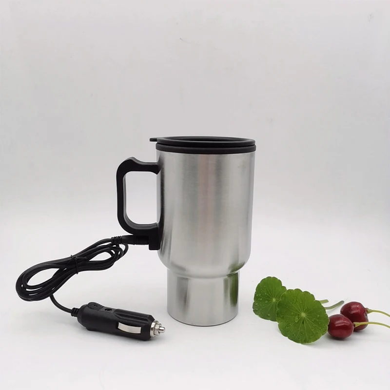 Only 65˚ C Car Heating Cups Kettle Boiling 12V Electric Thermos Water Heater Kettle Portable 450Ml for Travel Coffee Mug
Only 65˚ C Car Heating Cups Kettle Boiling 12V Electric Thermos Water Heater Kettle Portable 450Ml for Travel Coffee Mug