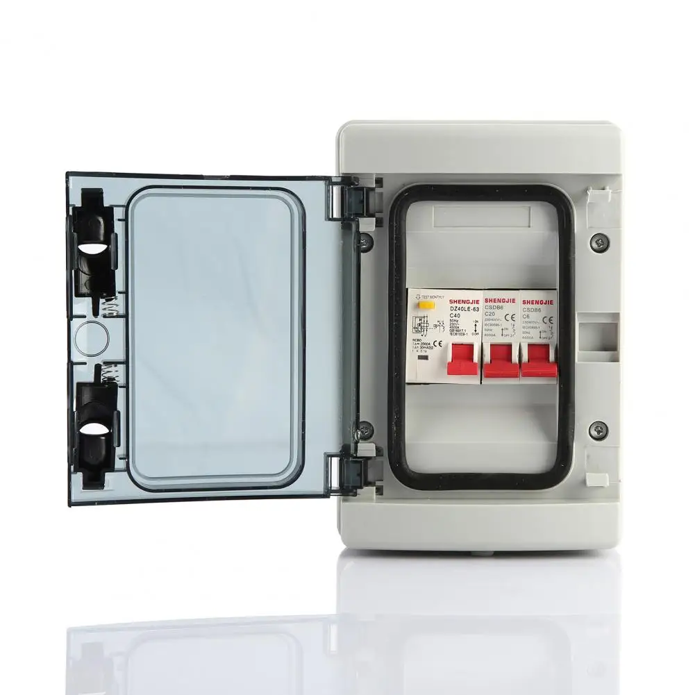 Consumer Unit Waterproof 40A RCD 20Amp 6Amp 2 Way Garage Unit Fuse Box for Home Outdoor Supply
Consumer Unit Waterproof 40A RCD 20Amp 6Amp 2 Way Garage Unit Fuse Box for Home Outdoor Supply