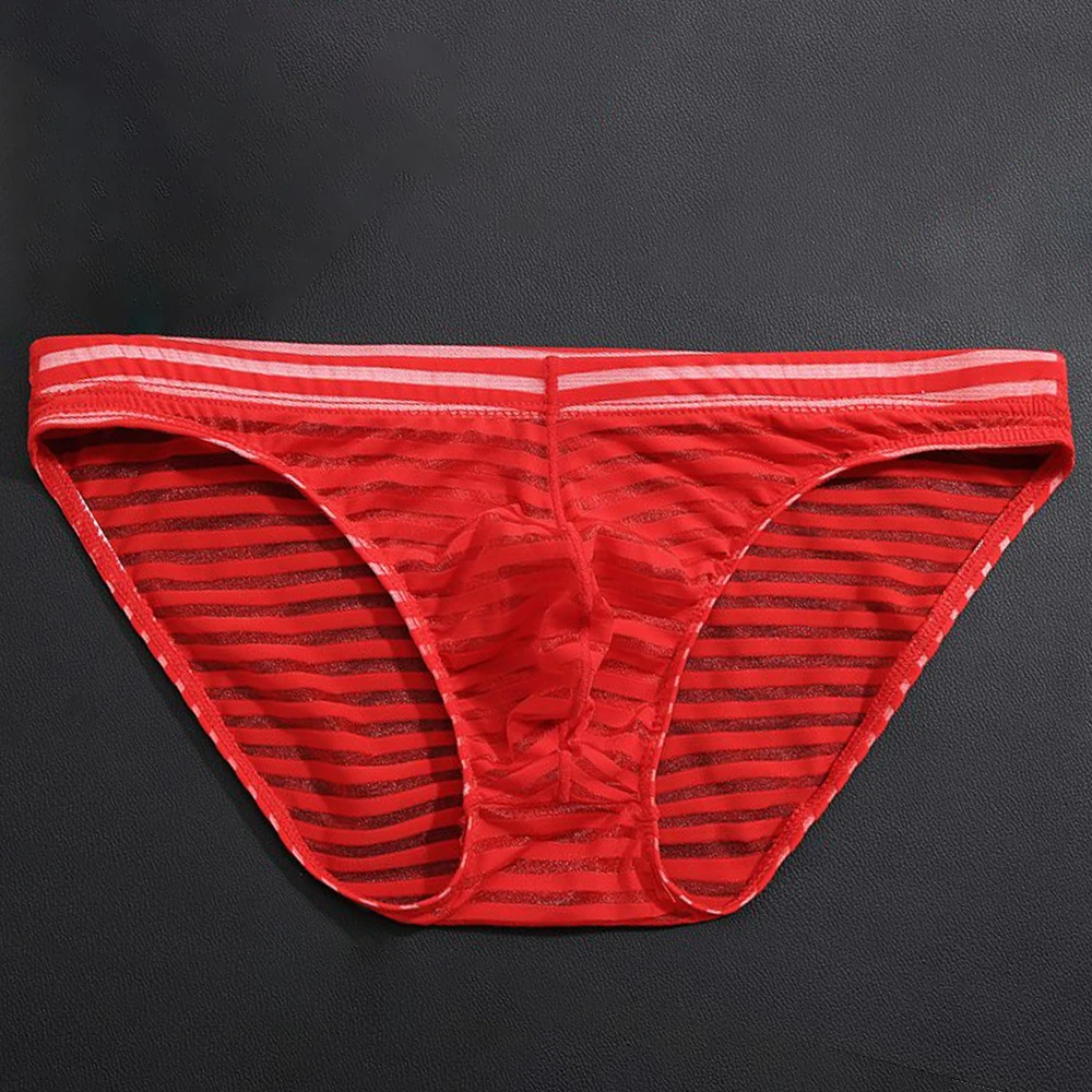 Mesh Underwear Pouch Striped Boxer G-string Knickers Lingerie Low waist Mens See-through Transparent Ultra-thin
Mesh Underwear Pouch Striped Boxer G-string Knickers Lingerie Low waist Mens See-through Transparent Ultra-thin