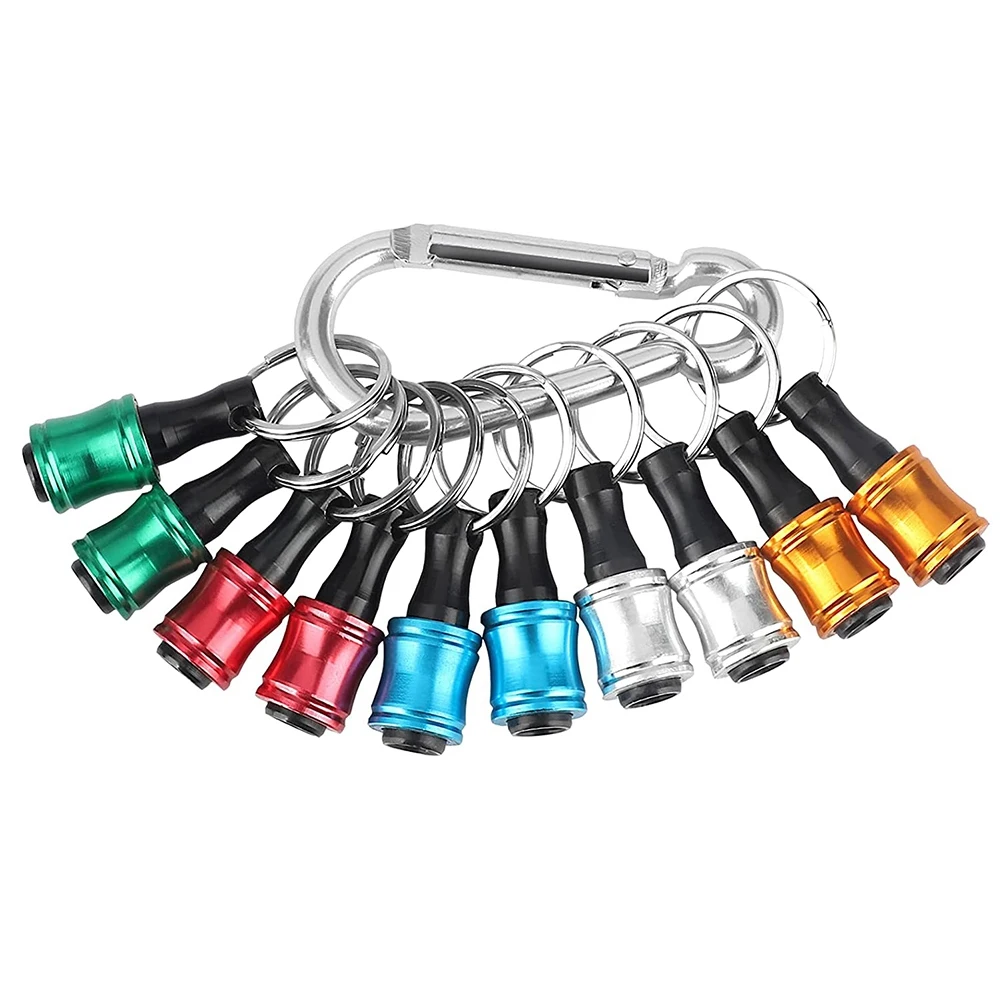 10PCS 1/4Inch Hex Shank Screwdriver Bits Holder Extension Bar Keychain Screw Adapter Drill Change(5 Colors)
10PCS 1/4Inch Hex Shank Screwdriver Bits Holder Extension Bar Keychain Screw Adapter Drill Change(5 Colors)