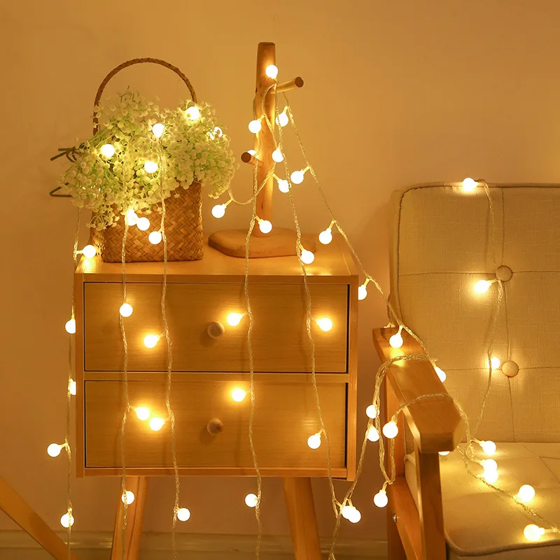 New Style Led Lights, Star Decoration Lights, Ball Lights String with Battery Box, Holiday Christmas Tree, LDE Ball Night Light
New Style Led Lights, Star Decoration Lights, Ball Lights String with Battery Box, Holiday Christmas Tree, LDE Ball Night Light