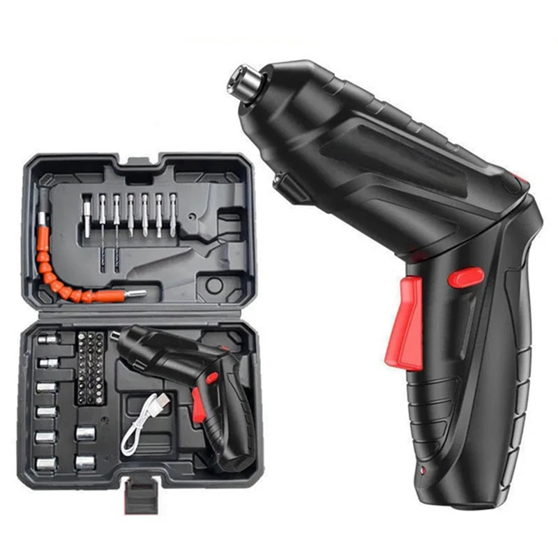 Перезаряжаемая мини-электрическая отвертка, вращающаяся на 90-180 ° ручка, беспроводная отвертка, дрель, электрическая отвертка 
Перезаряжаемая мини-электрическая отвертка, вращающаяся на 90-180 ° ручка, беспроводная отвертка, дрель, электрическая отвертка