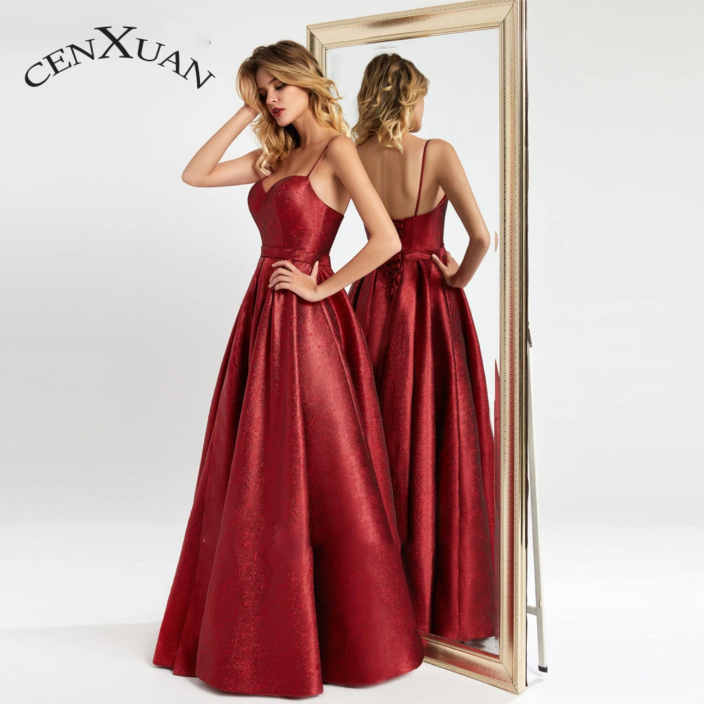 Cenxuan Satin Spaghetti Strap Sweetheart Backless Side Slit Luxury Celebrity Gown Evening Dress Customised Vestido De Fiesta
Cenxuan Satin Spaghetti Strap Sweetheart Backless Side Slit Luxury Celebrity Gown Evening Dress Customised Vestido De Fiesta