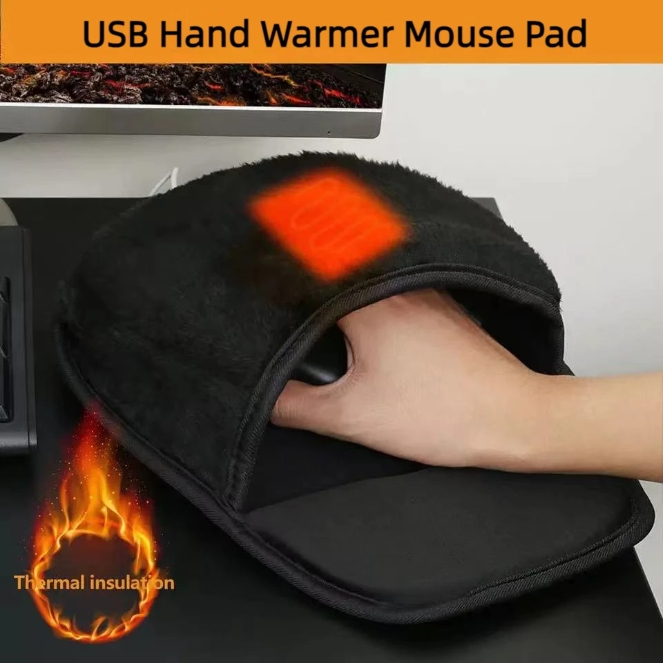 USB Heated Hand Mouse Pad With Wrist Rest Support Gamer Warm Winter Cute Computer Office Desk Soft Fashion Mice Mat for Gaming
USB Heated Hand Mouse Pad With Wrist Rest Support Gamer Warm Winter Cute Computer Office Desk Soft Fashion Mice Mat for Gaming