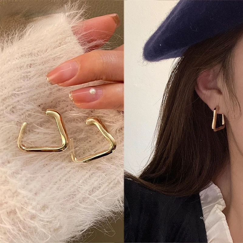 Korean Fashion Personality Retro Geometric Earrings for Women Luxury Trend Design Wild Wedding Earrings Jewelry Bestfriend Gift
Korean Fashion Personality Retro Geometric Earrings for Women Luxury Trend Design Wild Wedding Earrings Jewelry Bestfriend Gift