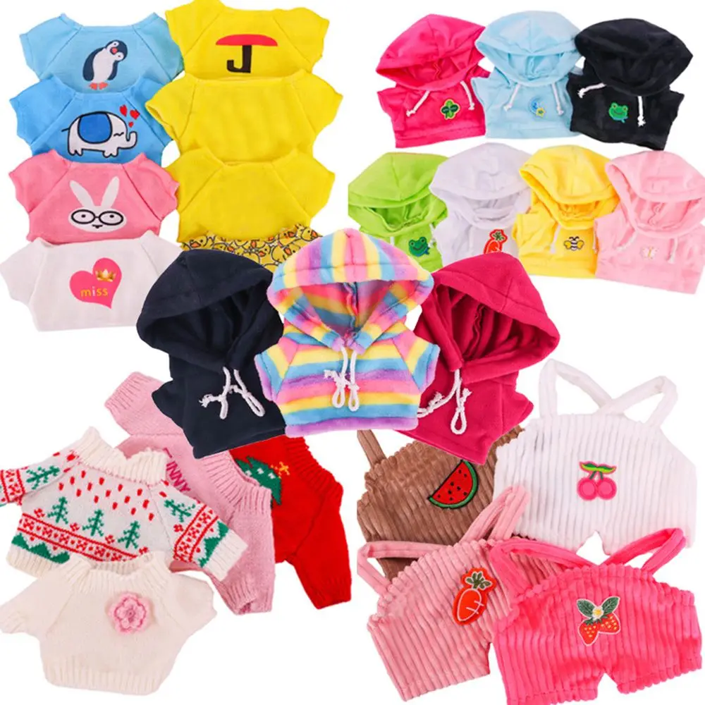 Birthday Gifts Soft Animal Dolls Children's Toys Plush Toy Clothes Yellow Duck Plush Toy Dolls Accessories Overalls
Birthday Gifts Soft Animal Dolls Children's Toys Plush Toy Clothes Yellow Duck Plush Toy Dolls Accessories Overalls