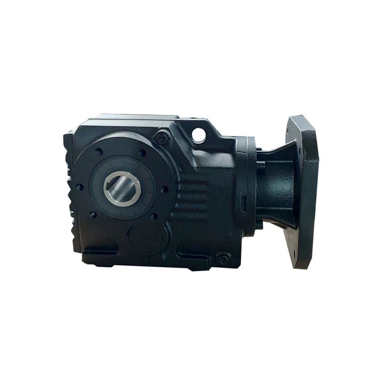 K series hollow shaft bevel transmission gearbox reducing motoreductor for conveyor elevator KA37, KA47, KA57
K series hollow shaft bevel transmission gearbox reducing motoreductor for conveyor elevator KA37, KA47, KA57