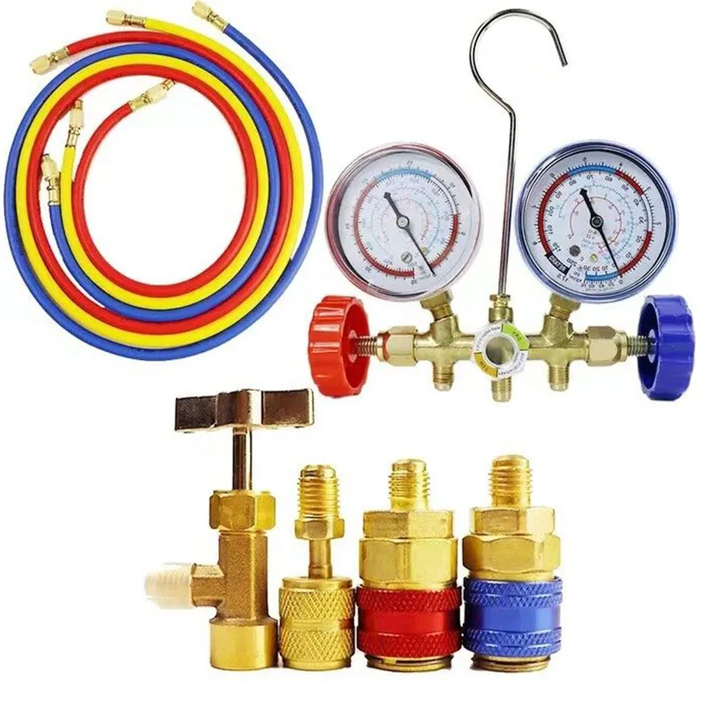 Automotive Air Conditioning Air Conditioning Tool Gauge Diameter Gauges Hook Hose Length Hoses Package Includes.
Automotive Air Conditioning Air Conditioning Tool Gauge Diameter Gauges Hook Hose Length Hoses Package Includes.