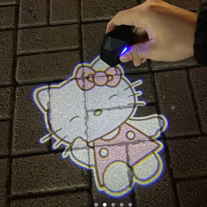 Мультфильм Kawaii автомобиль Hello Kitty проектор лампа автомобильный декоративный