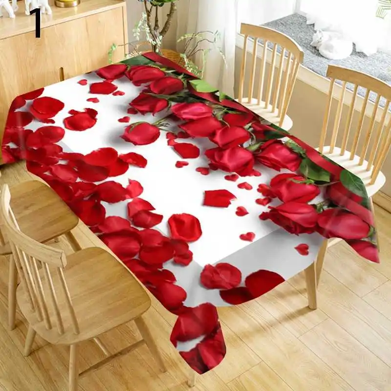Rose Printed Rectangular Tablecloth Wedding Party Decoration Coffee Table Cushion Kitchen Table Decoration Linen Tablecloth
Rose Printed Rectangular Tablecloth Wedding Party Decoration Coffee Table Cushion Kitchen Table Decoration Linen Tablecloth