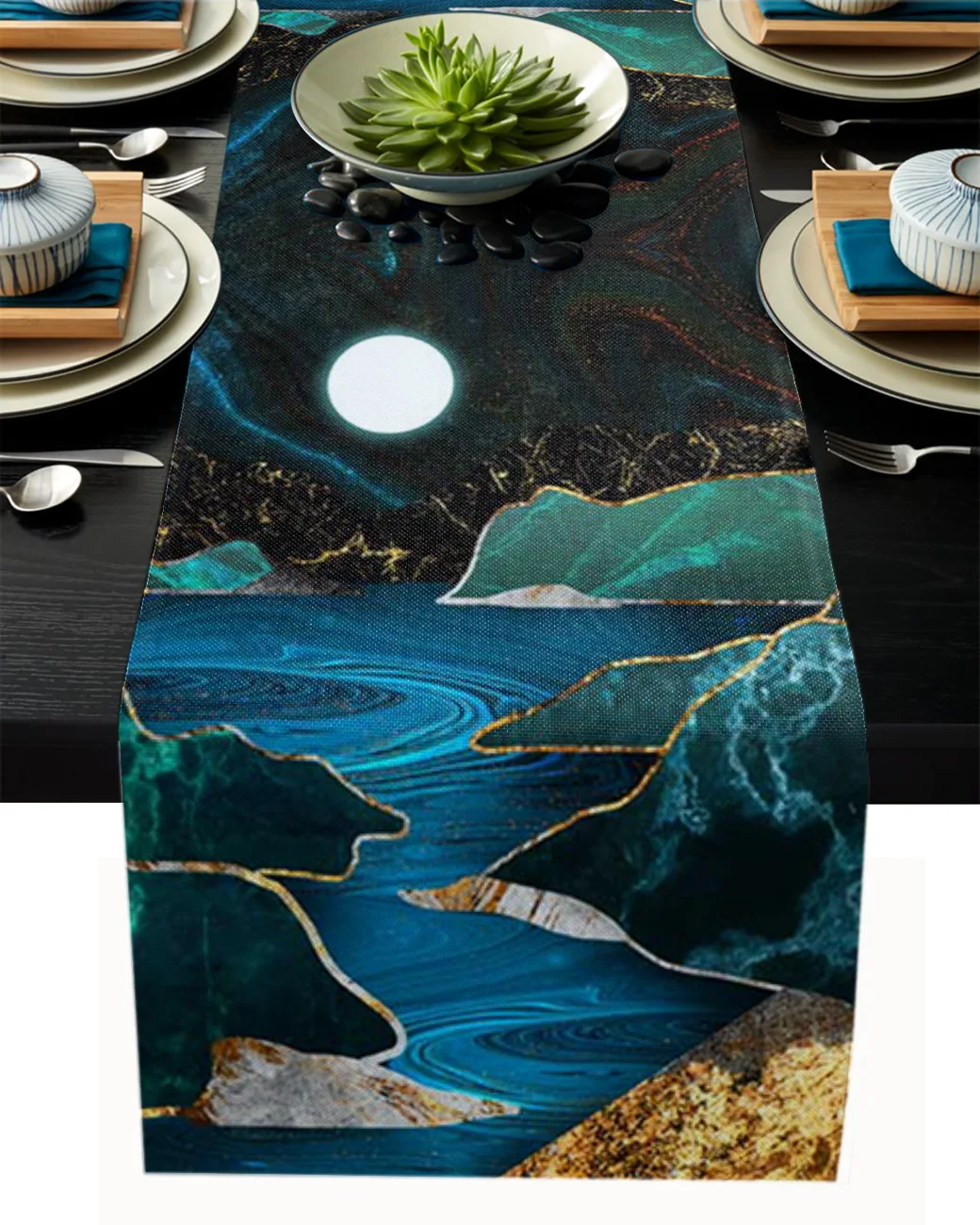 Moon Mountain Peak Tablecloth Table Runner Decoration Home Decor Dinner Table Decoration Table Decor
Moon Mountain Peak Tablecloth Table Runner Decoration Home Decor Dinner Table Decoration Table Decor