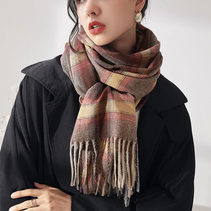 2022 Winter Scarf Women Luxury Brand Y2k Japanese And Korean Scarf Cashmere Warm Tassel Lattice Spring And Autumn Versatile Thin
2022 Winter Scarf Women Luxury Brand Y2k Japanese And Korean Scarf Cashmere Warm Tassel Lattice Spring And Autumn Versatile Thin