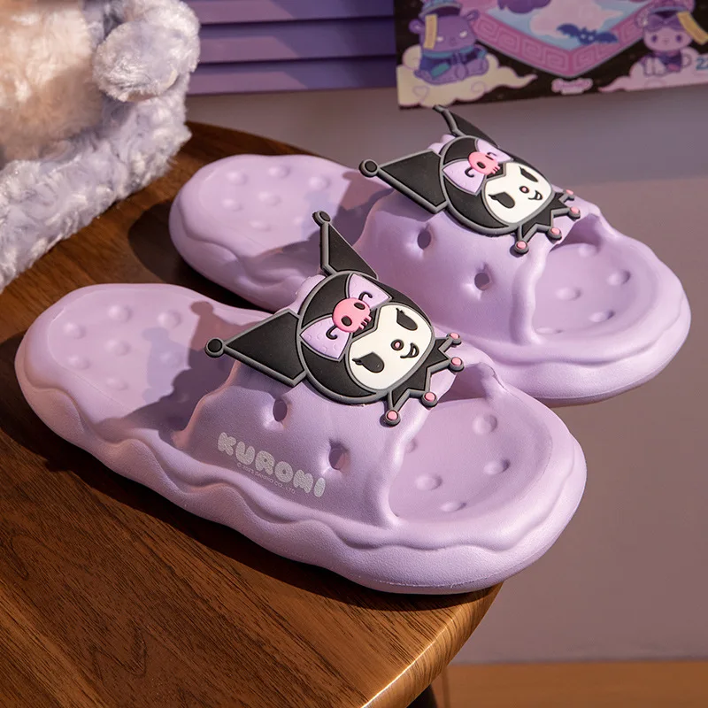 

Sanrio Cartoon My Melody Kuromi Cinnamoroll Kero Kero Keroppi Slippers Cute Summer Ladies Slippers Home Slippers Original Shoe