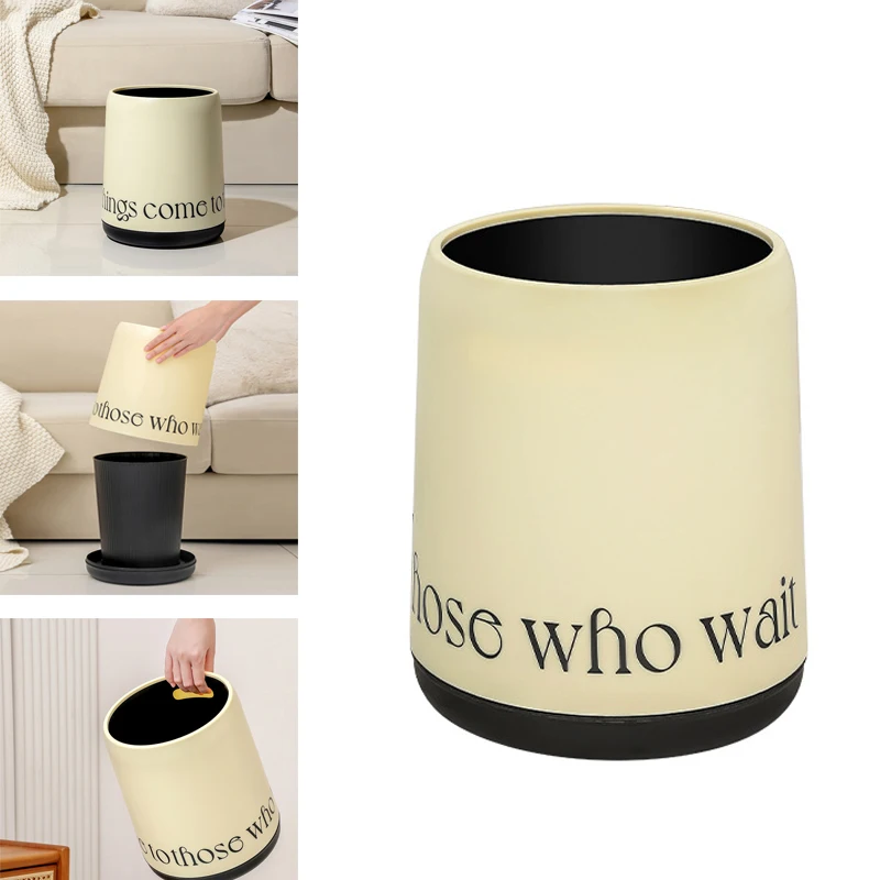 Мусорная корзина с защитой от ветра в скандинавском стиле
Мусорная корзина с защитой от ветра в скандинавском стиле