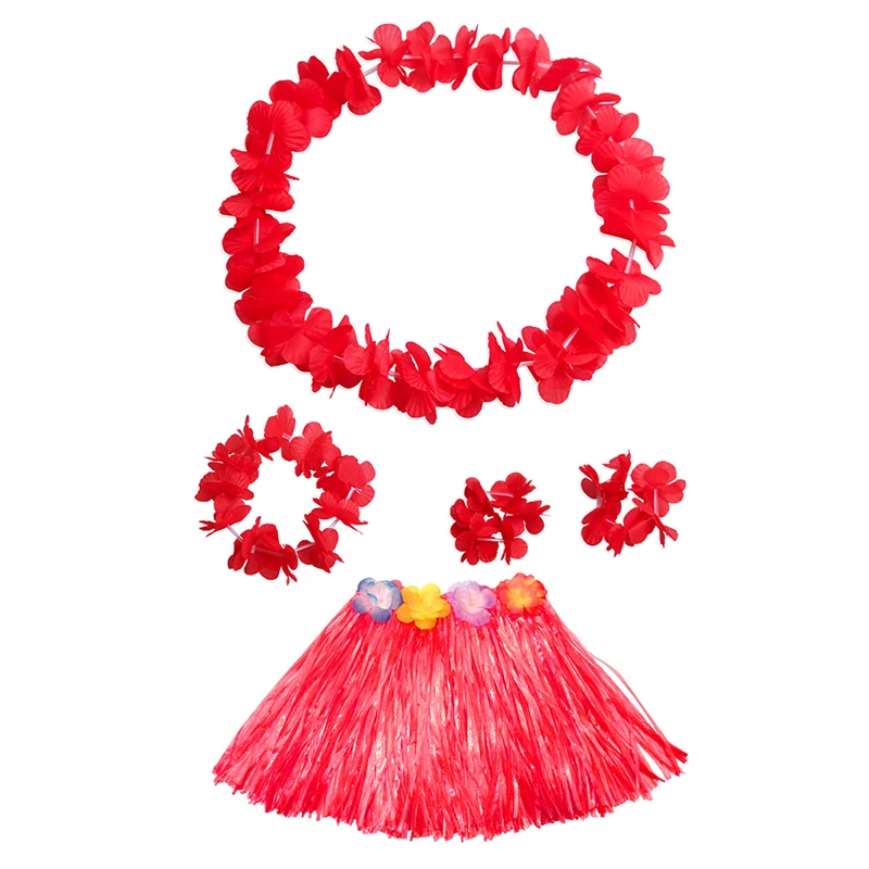 Hot Sale Kids Girls Hawaiian Grass Skirt Flower Skirts Dance Grass Dress Costume Wristband Garland Fancy Party Costume Suit
Hot Sale Kids Girls Hawaiian Grass Skirt Flower Skirts Dance Grass Dress Costume Wristband Garland Fancy Party Costume Suit