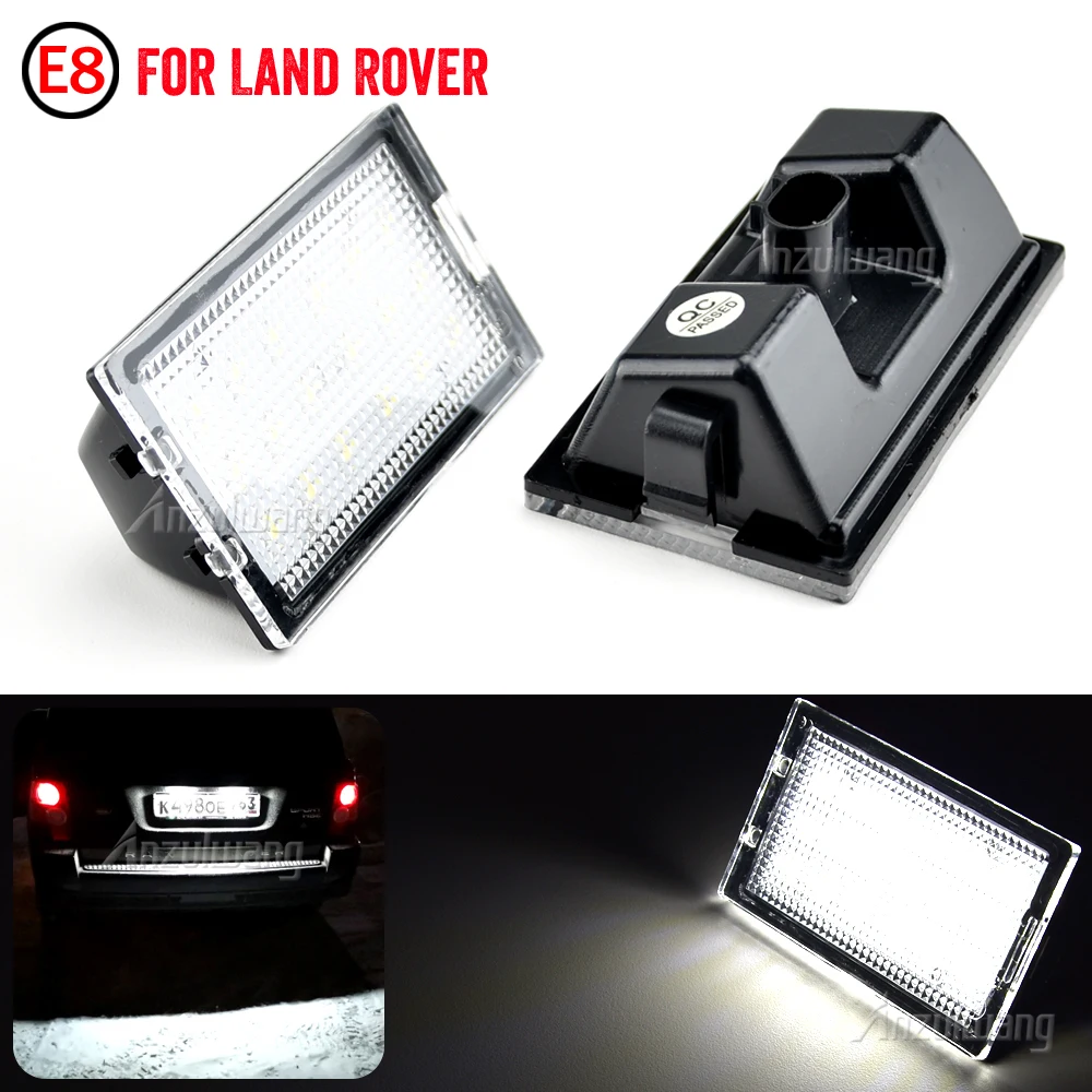 

2 шт., фонари для номерного знака для Land Rover Range Rover Sport L320 Freelander 2 L359 Discovery 3 4 L319 xfc500040