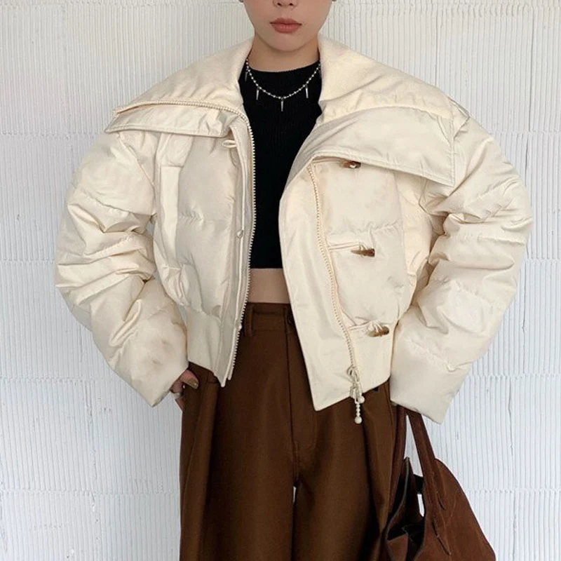 Новинка 2022, зимняя одежда, Женская Повседневная Свободная хлопковая куртка в Корейском стиле, уличная одежда, утепленные секционные пуховы...
Новинка 2022, зимняя одежда, Женская Повседневная Свободная хлопковая куртка в Корейском стиле, уличная одежда, утепленные секционные пуховы...