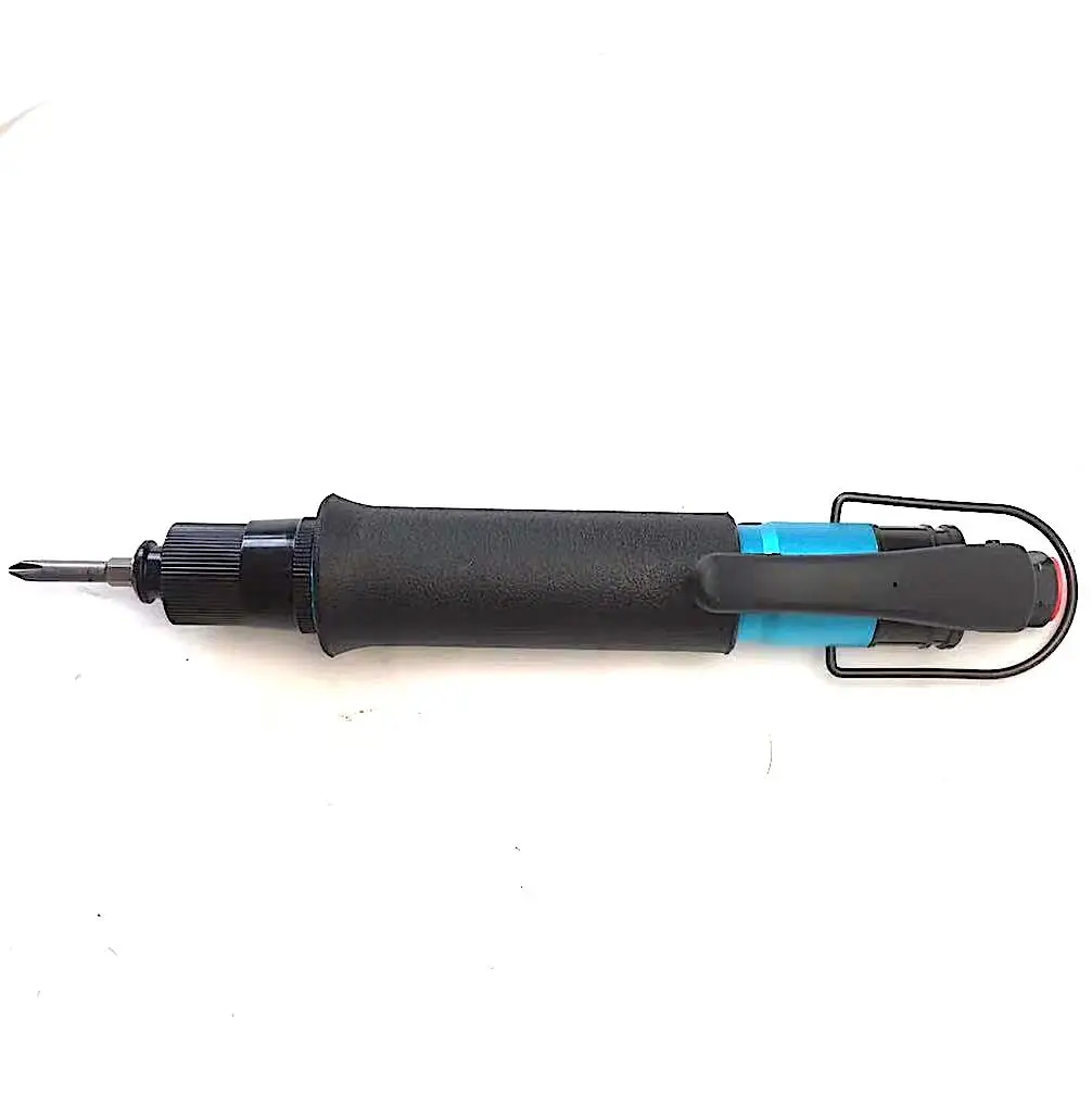Style with shut-off - Straight handle design Reversible quick change chuck air powered Ideal for assembly applications
Style with shut-off - Straight handle design Reversible quick change chuck air powered Ideal for assembly applications