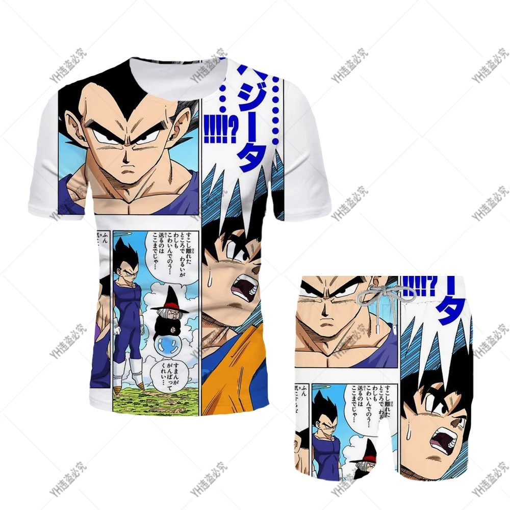 Kids Cartoon Summer 3D Print Set Kids Dragon Ball Costume T-Shirt Shorts Kids 2 Piece Costume Sets Baby Boys Girls Clothing
Kids Cartoon Summer 3D Print Set Kids Dragon Ball Costume T-Shirt Shorts Kids 2 Piece Costume Sets Baby Boys Girls Clothing