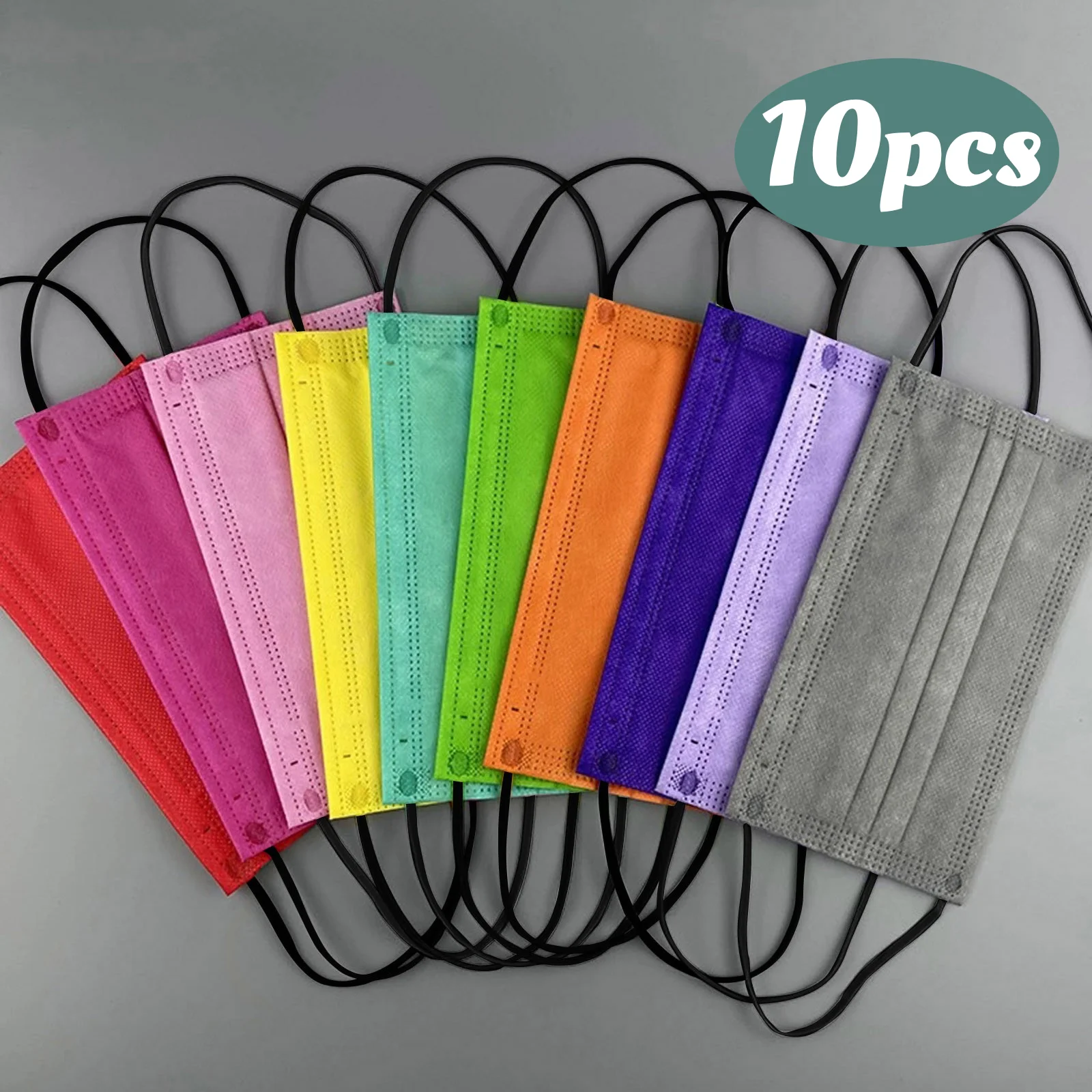 Adult masque Solid Color Mask mascarillas quirurgicas homologadas Protective maske Meltblown Cloth Masks 10PCS Disposable masken
Adult masque Solid Color Mask mascarillas quirurgicas homologadas Protective maske Meltblown Cloth Masks 10PCS Disposable masken