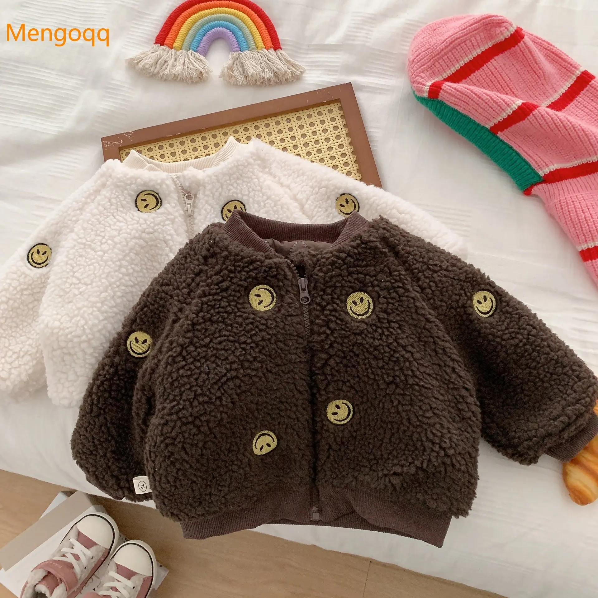 Зимний утепленный Теплый Бархатный топ Mengoqq для маленьких девочек и мальчиков, верхняя одежда с улыбкой, Детский кардиган с подкладкой, курт...
Зимний утепленный Теплый Бархатный топ Mengoqq для маленьких девочек и мальчиков, верхняя одежда с улыбкой, Детский кардиган с подкладкой, курт...