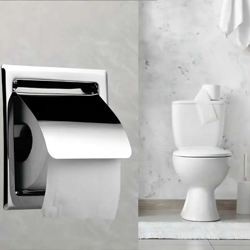 Stainless Steel Recessed Toilet Paper Holder Wall Toilet Paper Holder,Modern Style Toilet Paper Holder,Recessed Tissue Roll Disp
Stainless Steel Recessed Toilet Paper Holder Wall Toilet Paper Holder,Modern Style Toilet Paper Holder,Recessed Tissue Roll Disp