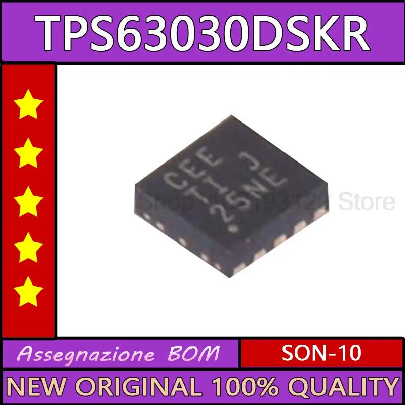 TPS63030DSKR TPS63030 SON-10 Новая фотография
TPS63030DSKR TPS63030 SON-10 Новая фотография