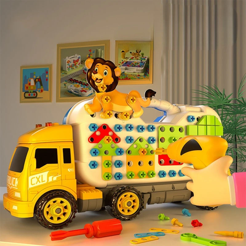 Drilling Screw 3D Creative Puzzle Toys Drill Screw Nut Puzzles Toys Pretend Play DIY Electric Drill Set for Kids Birthday Gift
Drilling Screw 3D Creative Puzzle Toys Drill Screw Nut Puzzles Toys Pretend Play DIY Electric Drill Set for Kids Birthday Gift